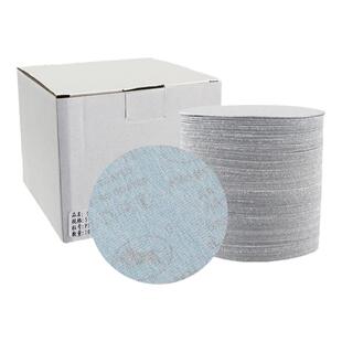 砂纸金牛植绒5寸干磨木工墙面打磨机6寸4寸9寸抛光圆盘气动打磨片