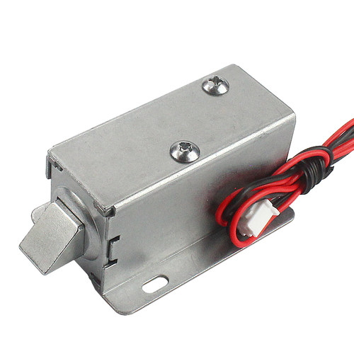 LY03电磁锁小型电控锁防水柜门锁电子锁门禁锁磁力锁12V24V电插锁