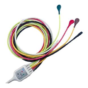 心电图监护仪导联线保护套心电图电极线套缠绕收集管五导联线配件