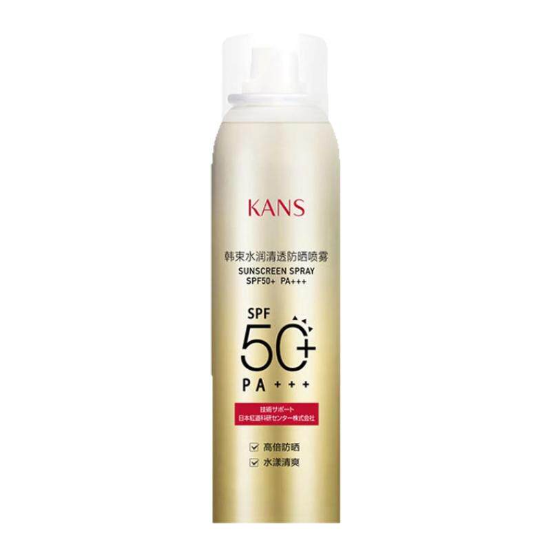 屈臣氏韩束水润清透防晒喷雾SPF50+PA+++200ml