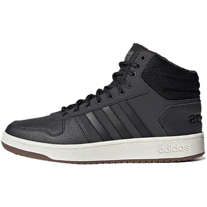 Adidas/阿迪达斯官方正品NEO HOOPS 2.0男女高帮加绒板鞋GZ7959