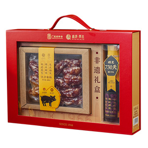 鑫源腊味东莞豉汁腊肠非遗礼盒