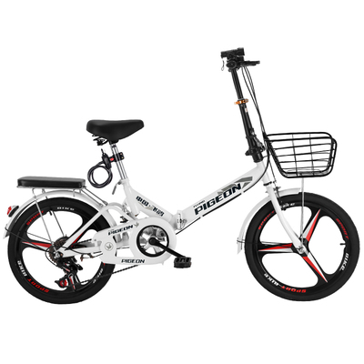 飞鸽折叠自行车超轻便携变速减震