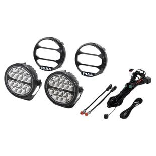 PIAA越野辅助灯LPX系列射灯7寸9寸 LED 5500K白光行驶灯网格灯罩