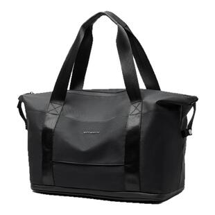 七匹狼潮流手提包运动健身包时尚皮质旅行包大容量背包行李包登机