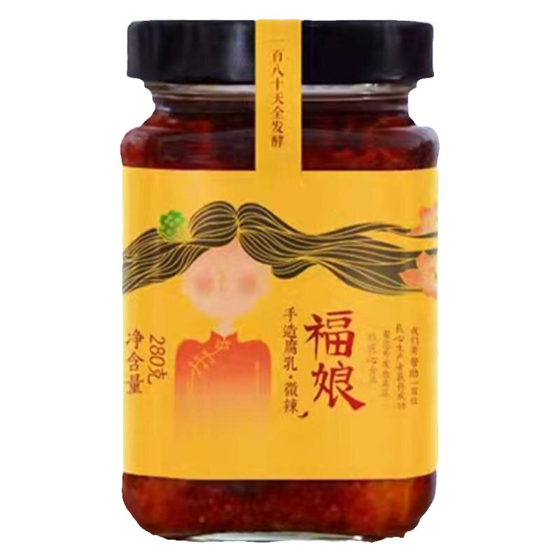 黄豆腐乳酱无五辛无酒精无添加