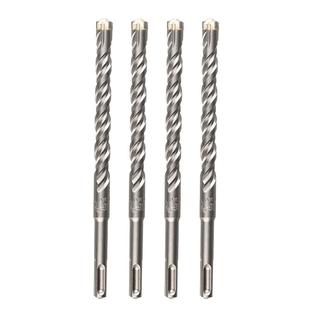 十字冲击钻电锤钻头混凝土穿墙圆柄方柄四坑打孔过墙加长开槽转头