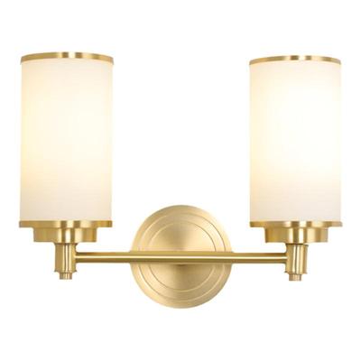 充电款壁灯免接线美式全铜客厅无线壁灯免布线卧室人体感应墙灯