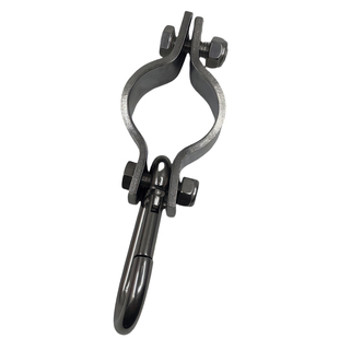 儿童秋千配件圆管专用挂钩承重吊环圆形扣件室外玩具户外木架吊钩