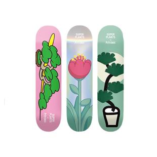 沸点 psychos滑板专业板成人双翘儿童滑板初学者女生艺术家联名