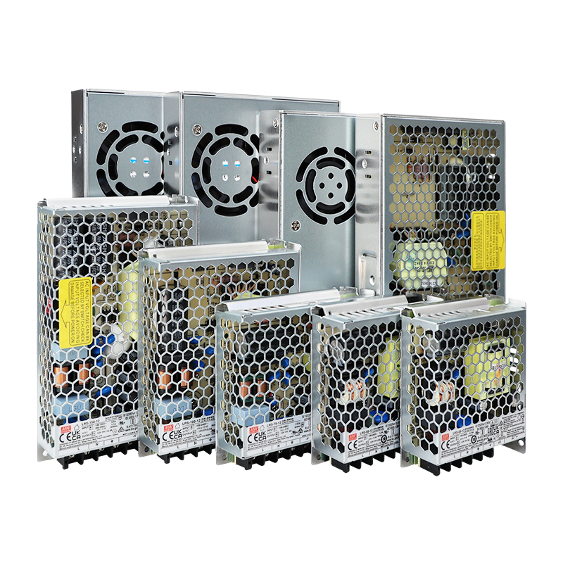 LRS明纬220转24V开关电源12v5V变压器-100/150/200/350W直流模块