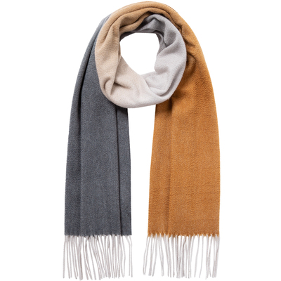 siggi冬季围巾渐变女山羊绒