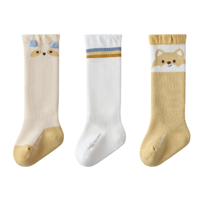 全棉时代婴儿长筒袜纯棉防蚊袜
