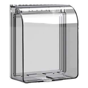 86型开关防水罩浴室粘贴式插座保护盖儿童防触电安全盒防水盒套