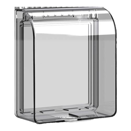 86型开关防水罩浴室粘贴式插座保护盖儿童防触电安全盒防水盒套