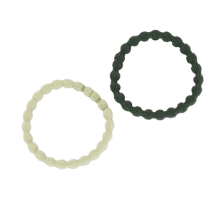 10条装豆豆加粗发绳莫兰迪色简约日常基础扎马尾皮筋发饰发圈头绳