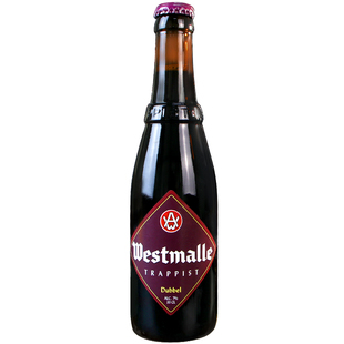 6瓶比利时进口精酿修道院WestmalleDubbel西麦尔双料啤酒330ml