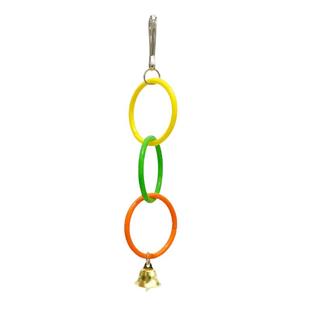 鹦鹉秋千吊环虎皮小太阳彩虹攀爬玩具小鸟玄凤专用小型鸟笼配件