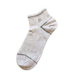 鹿人袜子女士纯棉百棉春夏网眼透气正品低帮网红网红潮款船袜6156