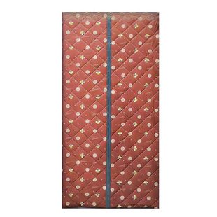 冬季防风加厚保暖棉门帘磁吸对开魔术贴自吸防寒防水门帘隔断挂帘