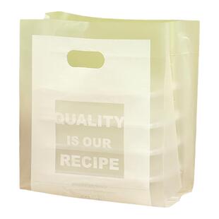 熙式烘焙包装食品级塑料吐司面包袋加厚甜品蛋糕手提纸餐盒打包袋