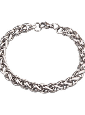 龙骨饰品手链钛钢不掉色简约男女