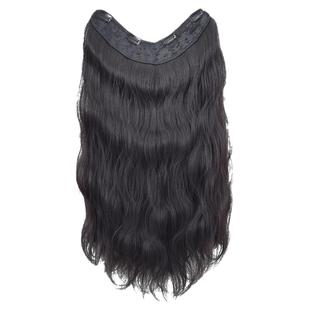 伊奈诗假发女长发一片式u型水波纹假发片增发量蓬松长卷发接发片