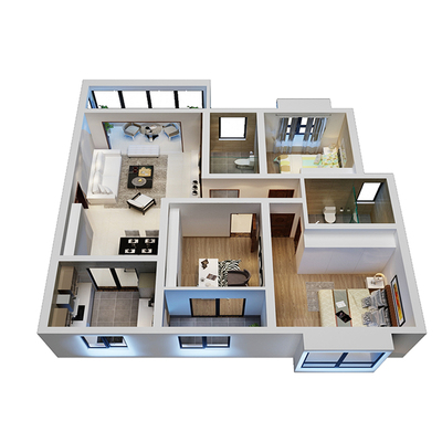 酷家乐效果图代画3D效果图代画CAD施工图室内效果图设计