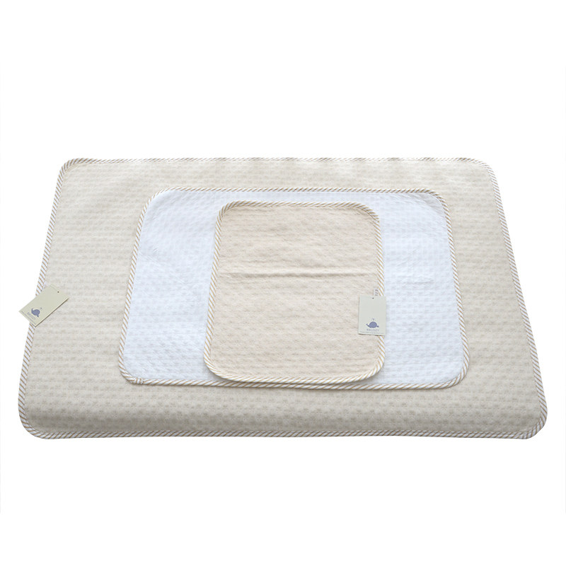 婴儿防水隔尿垫四季水洗新生儿宝宝儿童床垫针织透气吸水有机彩棉