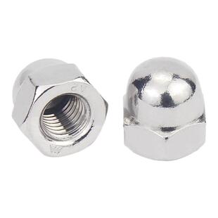 304/201不锈钢316盖形盖型螺母装饰螺帽圆球头盖帽M3M4M6M8M10M12