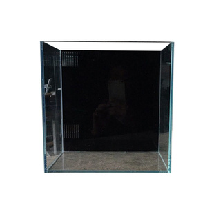 30方背滤海缸套餐静风听海新款玻璃小方缸珊瑚桌面新手微缸海水缸