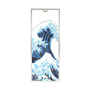 浮世绘神奈川冲浪里金属镂空书签精品礼盒装文艺礼品古典卡纸精致