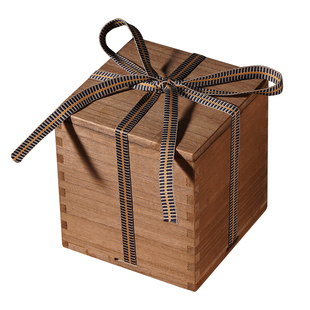 正方形小木盒子复古桐木包装盒茶杯茶壶茶具木盒定制礼品盒空盒子