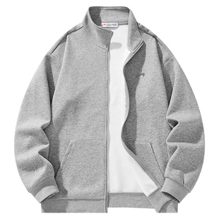 贵人鸟男士卫衣外套男2026年春季新款开衫卫衣男款针织运动上衣服