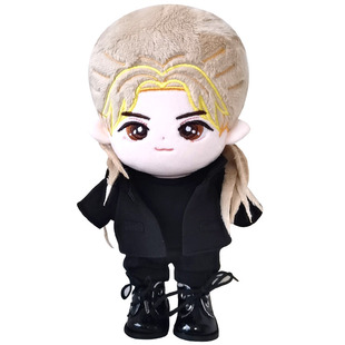 Jeremy娃娃公仔裸娃Mirror男團李駿傑棉花娃娃玩偶娃衣服40cm