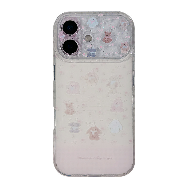 壳侣 ins风可爱少女心适用苹果17手机壳iPhone17promax新款16防摔保护套15硅胶14全包高级感18pro