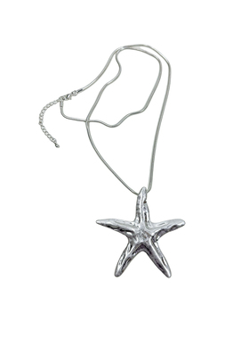 金属海星可叠戴长款项链