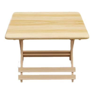 实木可折叠桌家用餐桌小户型