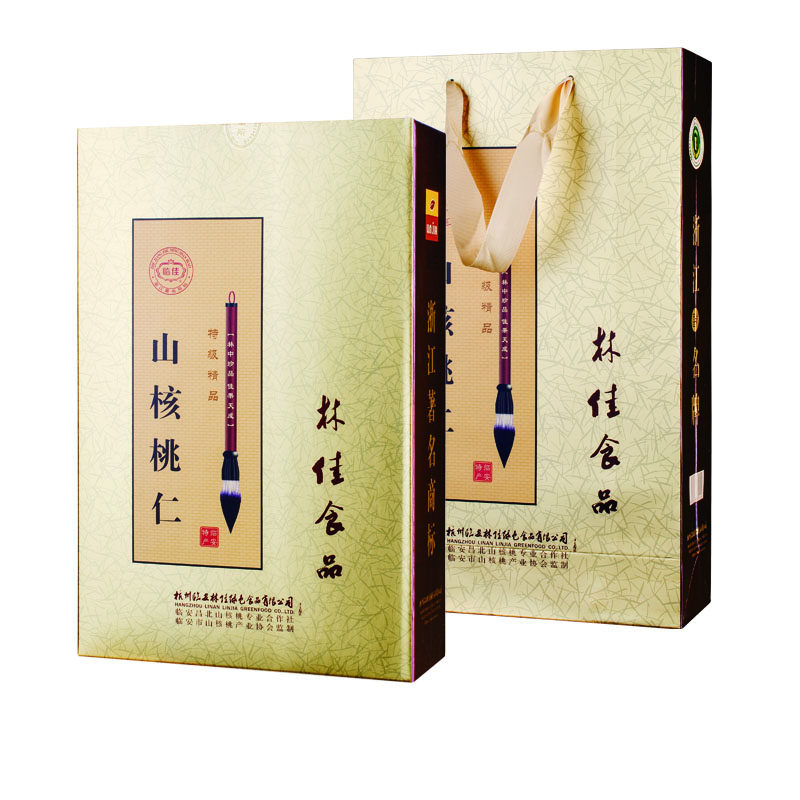 26年少糖铁盒装年货送礼山核桃仁