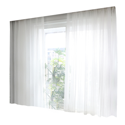 清仓特价处理薄纱窗帘白色纱帘