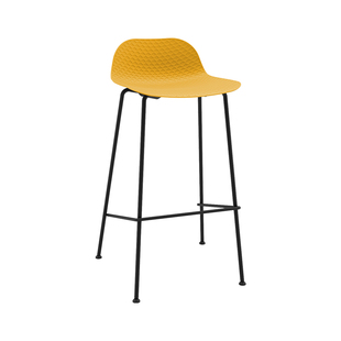 森川家具北欧吧台椅吧椅家用简约现代轻奢前台高脚椅高脚凳酒吧椅