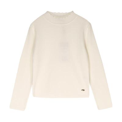 IVYHOUSE提花半高领毛织套头衫