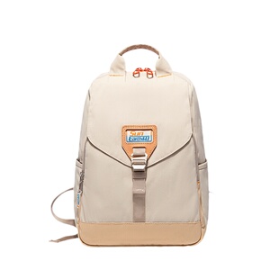 sunearth&u2025新款双肩包女大学生简约时尚电脑背包超便防水