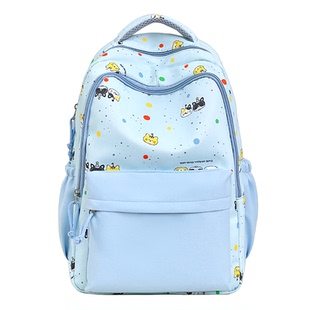 高颜值书包初中生女生ins小众不撞款背包女孩可爱猫咪学生双肩包