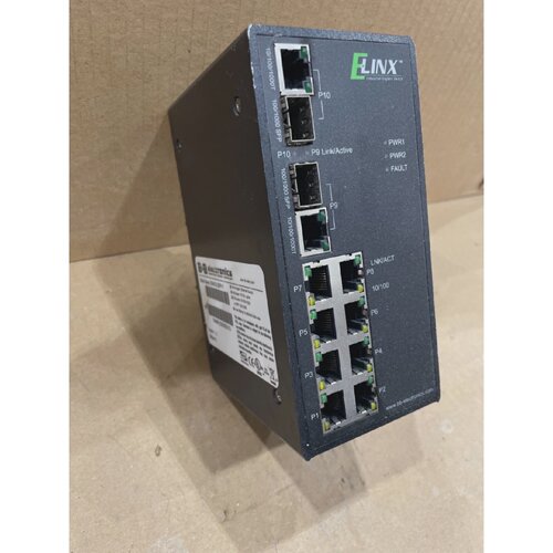 ELINX B  B ELECTRONICS  EIR410 2SFP T  1248 VDC UNMANAGED ET