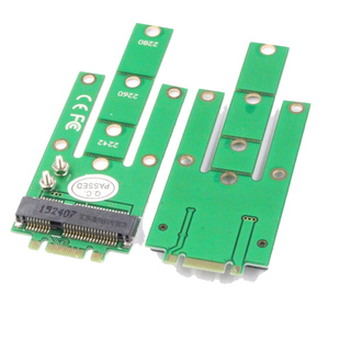 M2 NGFF转MSATA转接卡 测试卡主板NGFF转MSATA SSD固态硬盘转接卡