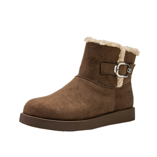 Navigare意大利小帆船雪地靴2025秋冬新款女鞋厚底加绒保暖休闲靴