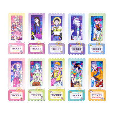 非人哉非人旅行胶片书签盲盒卡牌