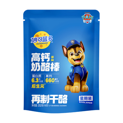 妙可蓝多汪汪队原味水果奶酪棒