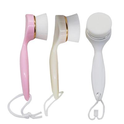 长柄手动软毛洗脸刷洁面仪